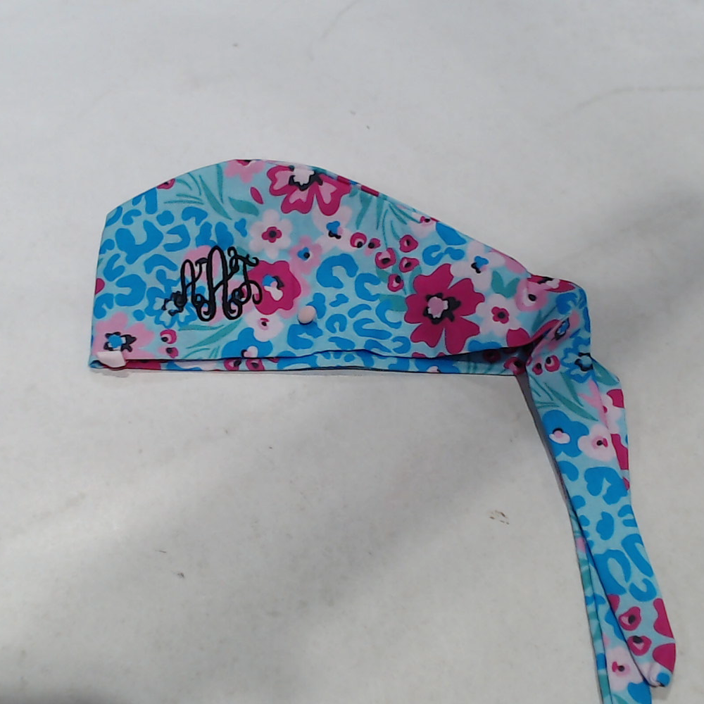 BLOOPER ACCESSORY: Monogrammed Scrub Cap