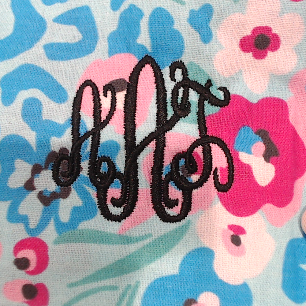 BLOOPER ACCESSORY: Monogrammed Scrub Cap