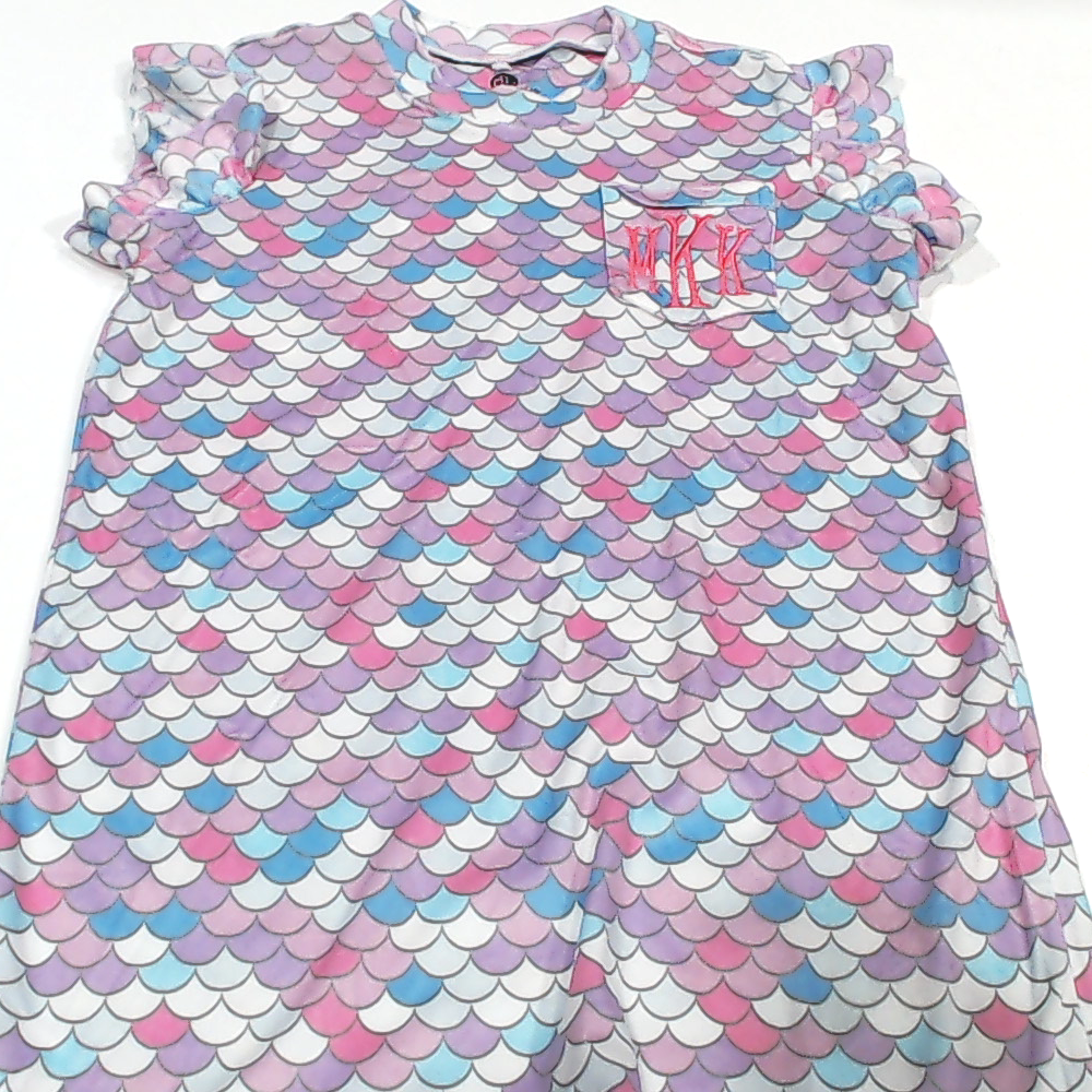 BLOOPER KIDS: Monogrammed Girls Nightgown
