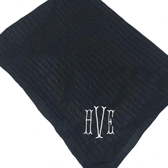 BLOOPER CLOTHING: Monogrammed Poncho