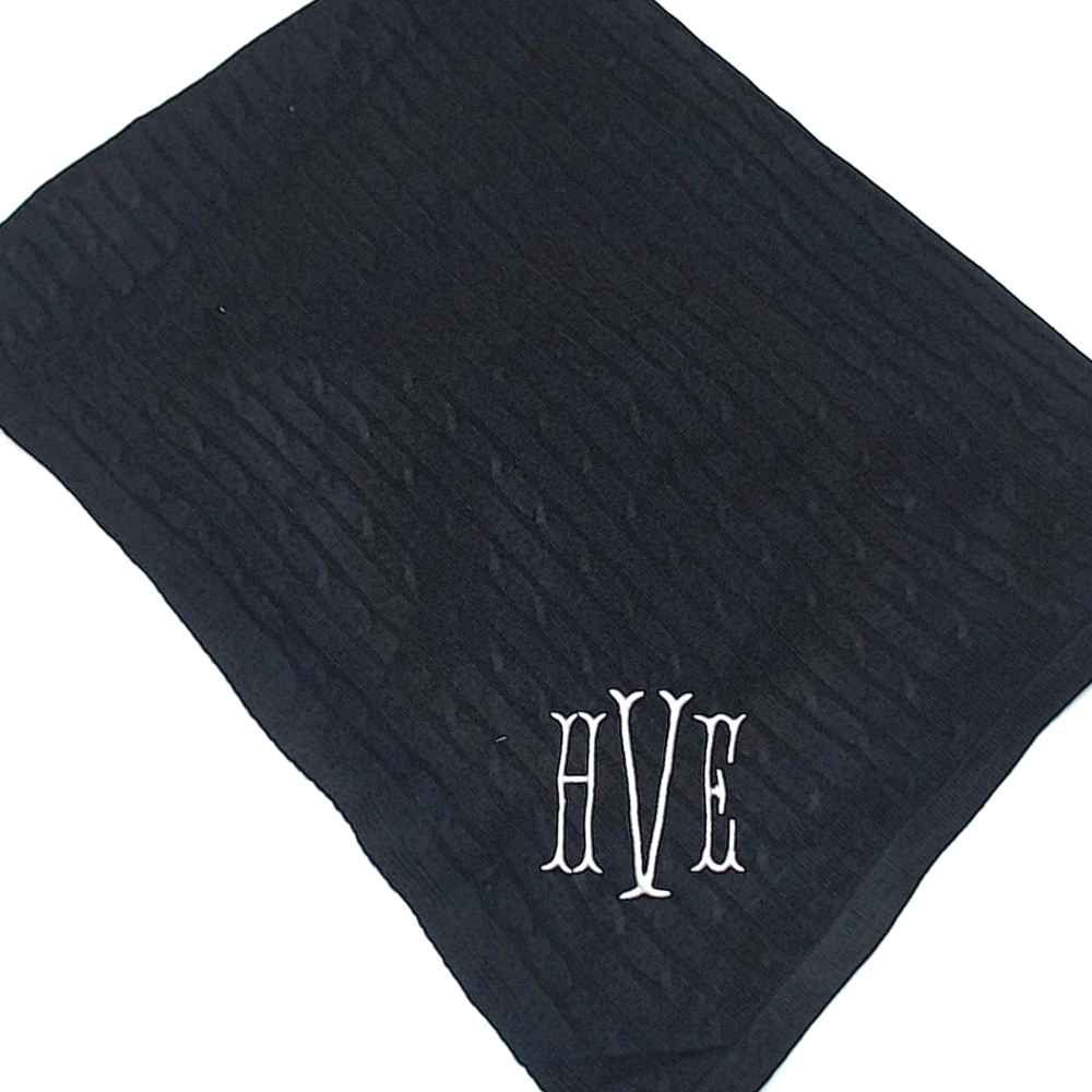 BLOOPER CLOTHING: Monogrammed Poncho