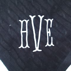 BLOOPER CLOTHING: Monogrammed Poncho