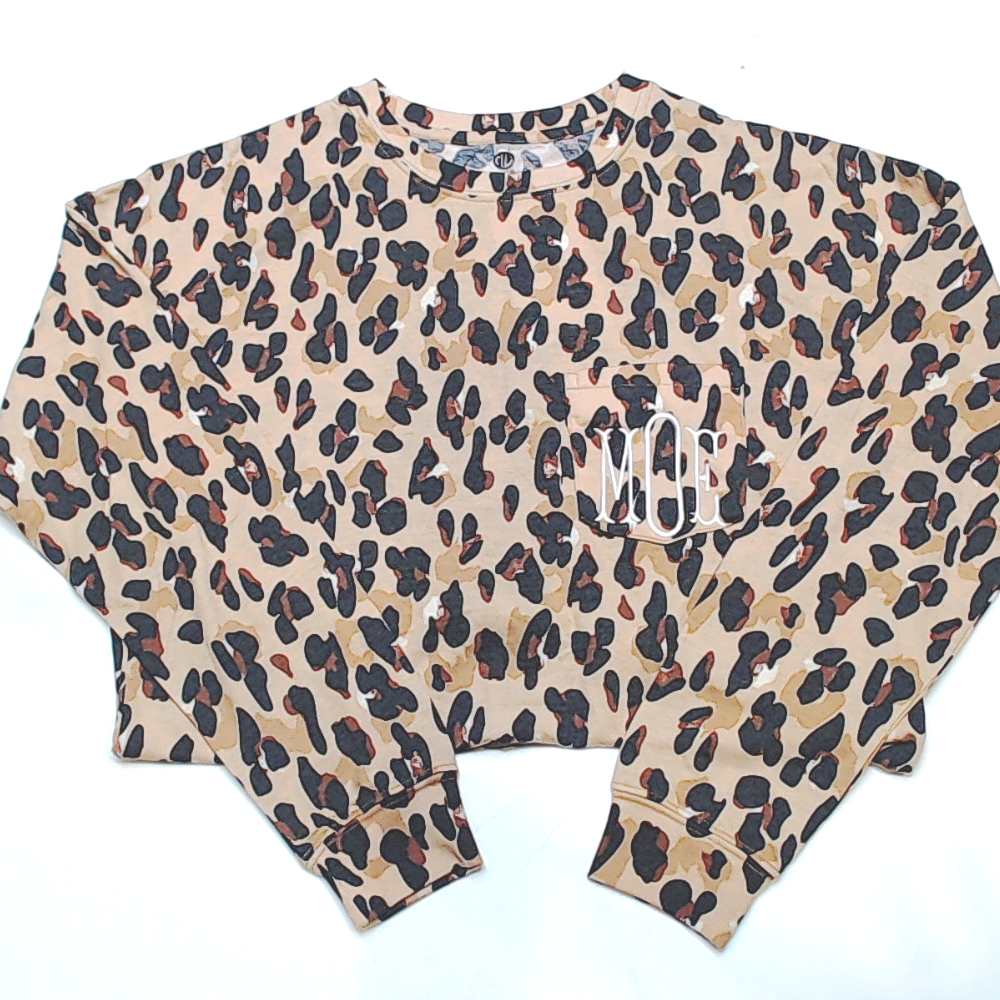 BLOOPER CLOTHING: Monogrammed Long Sleeve Shirt