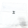 BLOOPER ACCESSORY: Monogrammed Scalloped Pillow Sham