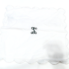 BLOOPER ACCESSORY: Monogrammed Scalloped Pillow Sham