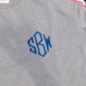 BLOOPER CLOTHING: Monogrammed Lightweight Sweatshirt