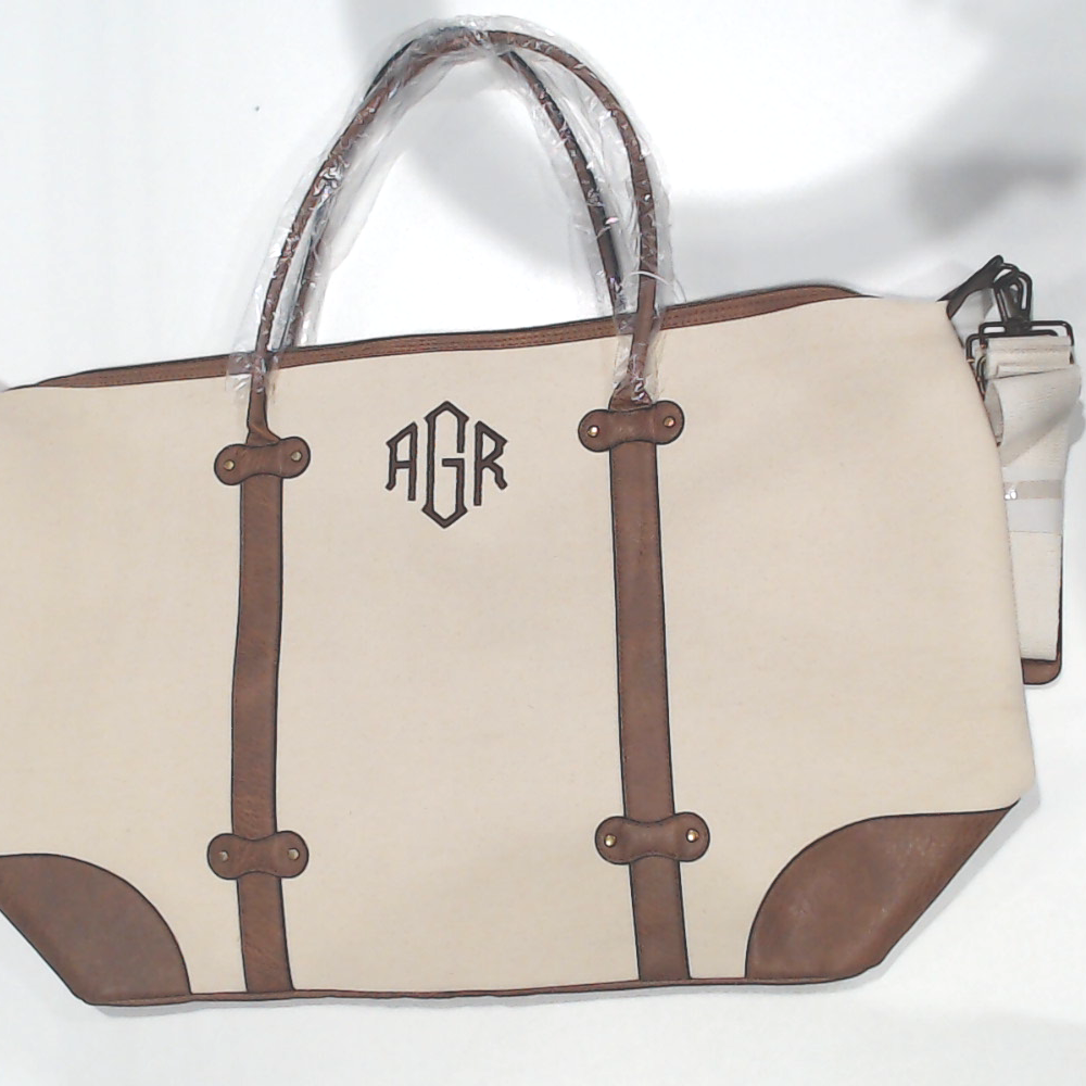 BLOOPER BAG: Monogrammed Vintage Weekender - Promotional