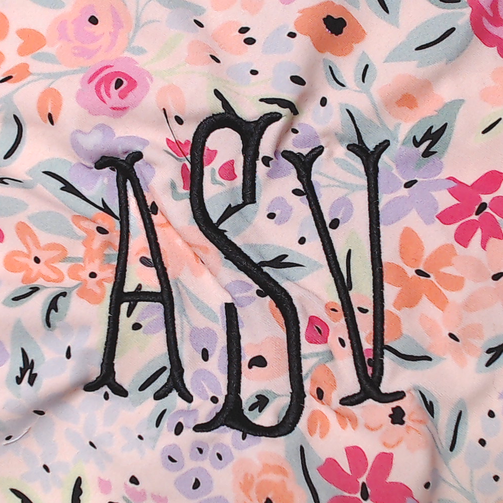 BLOOPER SWIM: Monogrammed Sarong