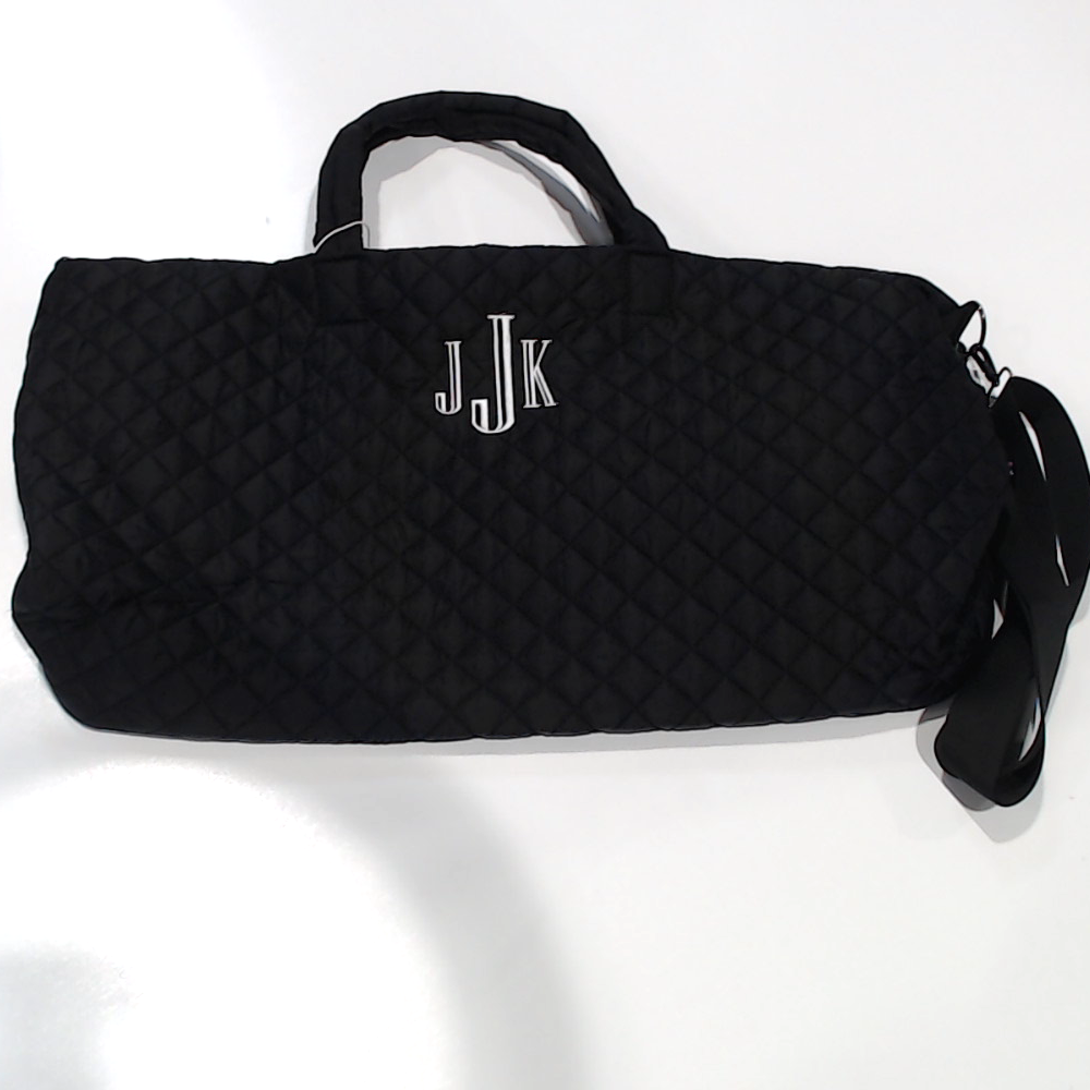 BLOOPER BAG: Monogrammed Diamond Quilted Weekender