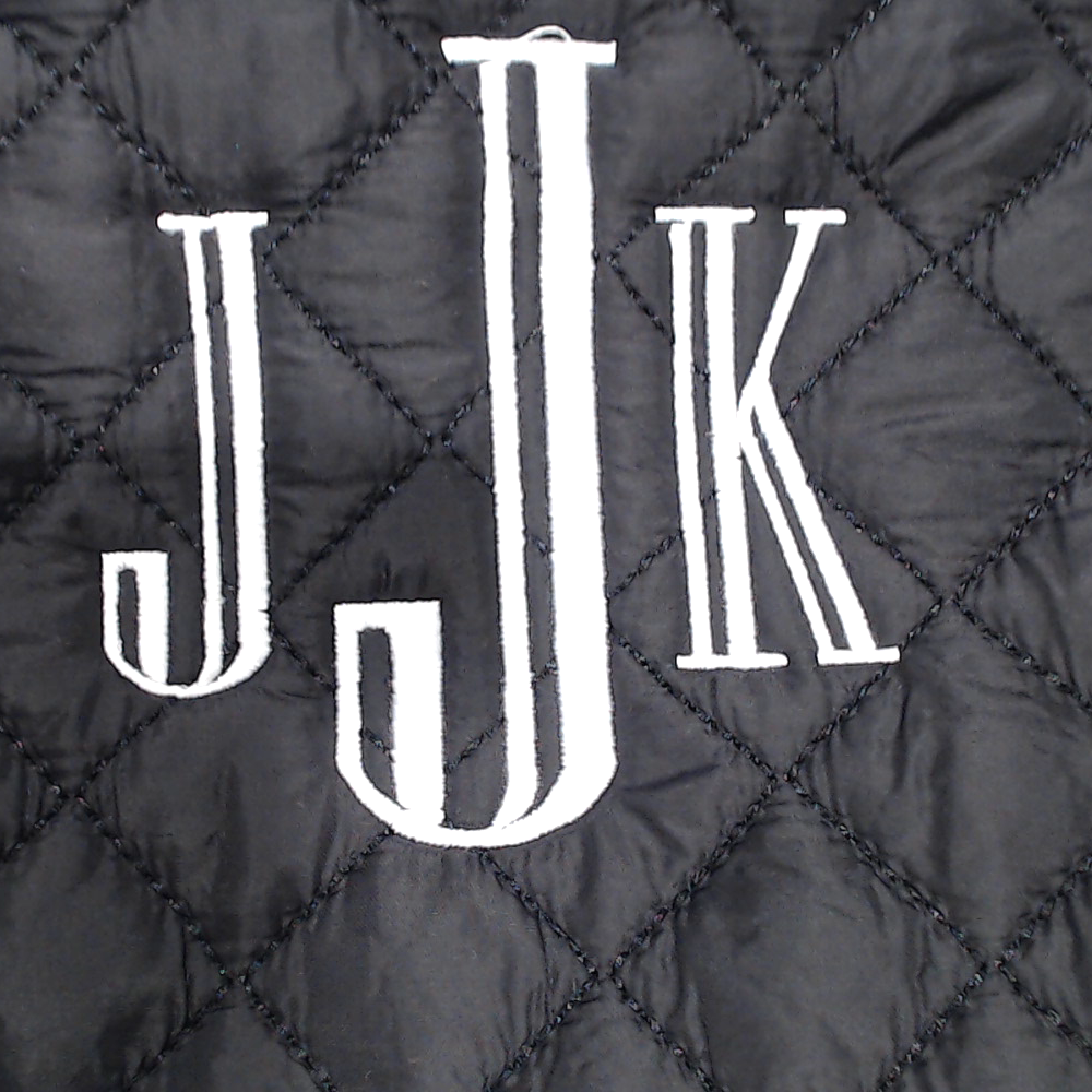 BLOOPER BAG: Monogrammed Diamond Quilted Weekender