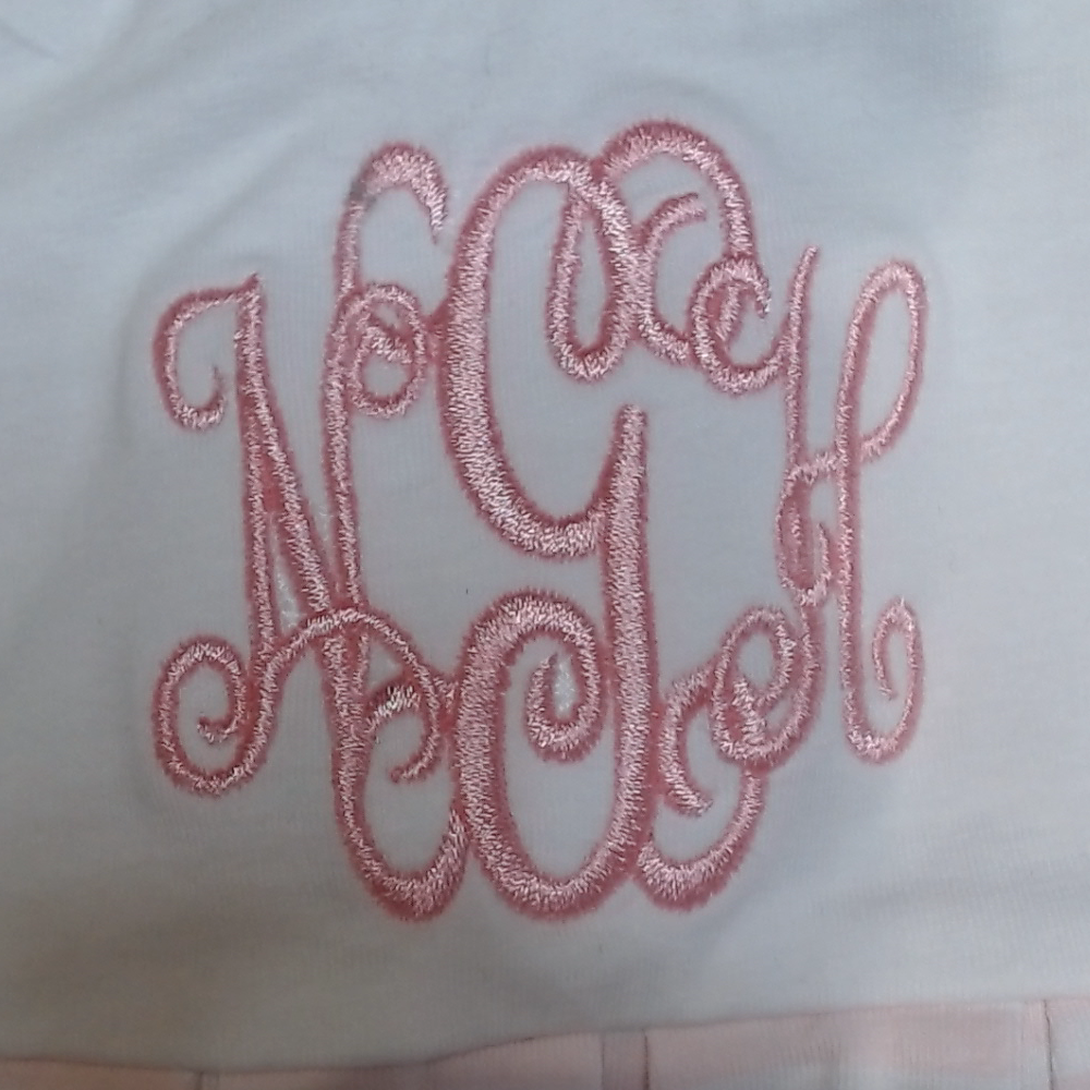 BLOOPER CLOTHING: Monogrammed Sunday Dress