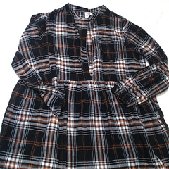 BLOOPER CLOTHING: Monogrammed Plaid Dress