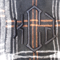 BLOOPER CLOTHING: Monogrammed Plaid Dress