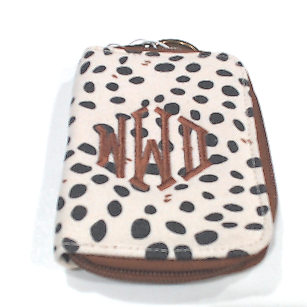 BLOOPER ACCESSORY: Monogrammed Keychain Wallet