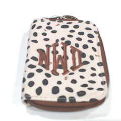 BLOOPER ACCESSORY: Monogrammed Keychain Wallet