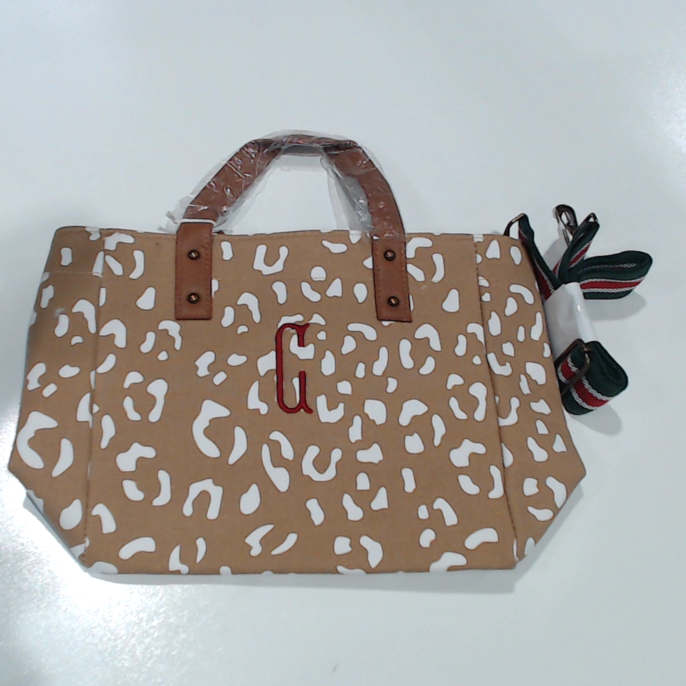 BLOOPER BAG: Monogrammed Crossbody Purse