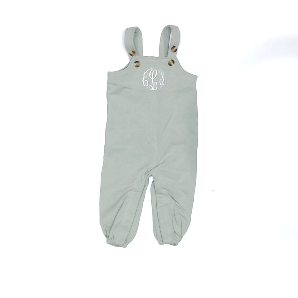 BLOOPER KIDS: Monogrammed Kids Overalls
