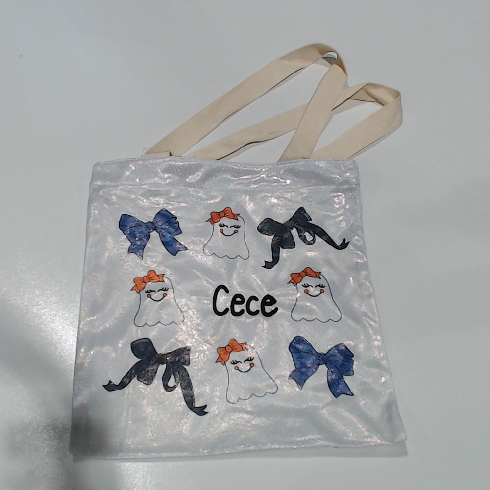 BLOOPER BAG: Monogrammed Halloween Bag