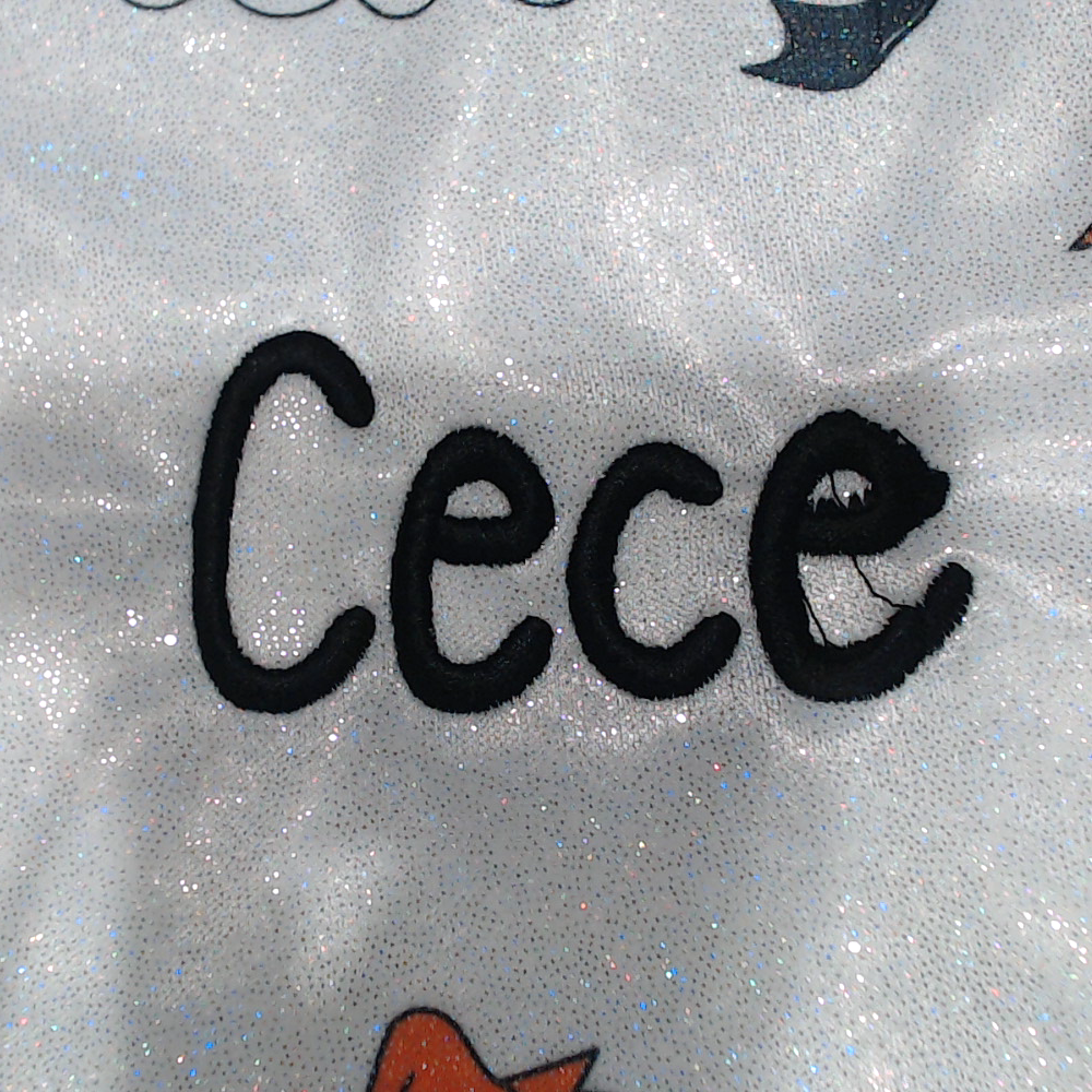 BLOOPER BAG: Monogrammed Halloween Bag