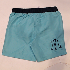 BLOOPER KIDS: Monogrammed Boys Swim Trunks