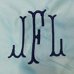 BLOOPER KIDS: Monogrammed Boys Swim Trunks