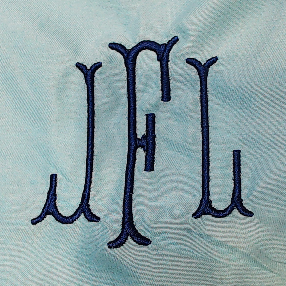 BLOOPER KIDS: Monogrammed Boys Swim Trunks