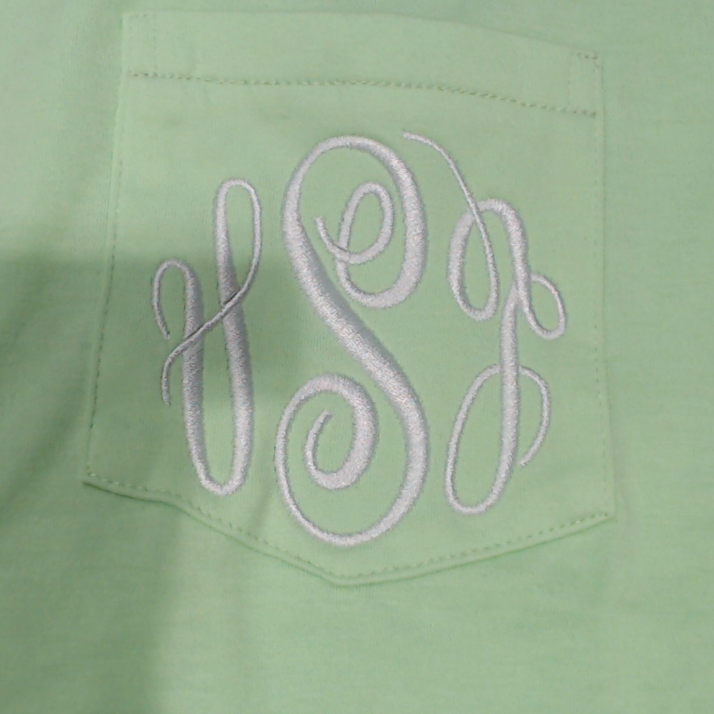 BLOOPER CLOTHING: Monogrammed Long Sleeve Shirt