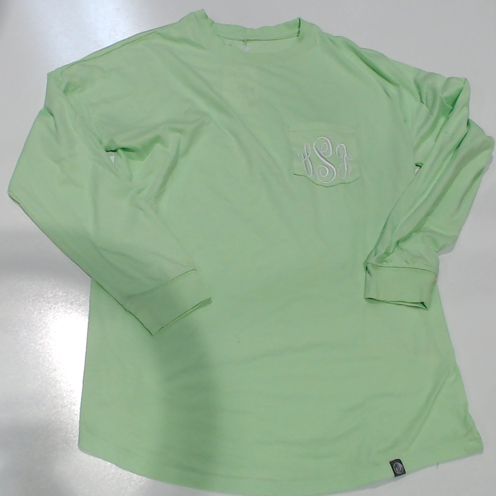 BLOOPER CLOTHING: Monogrammed Long Sleeve Shirt
