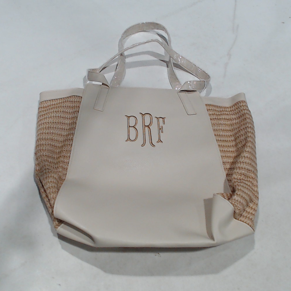 BLOOPER BAG: Monogrammed Seaside Tote