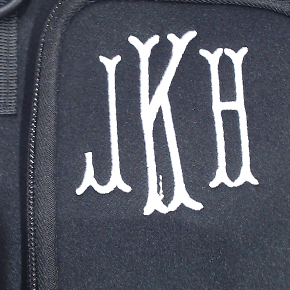 BLOOPER BAG: Monogrammed Water Bottle Holder