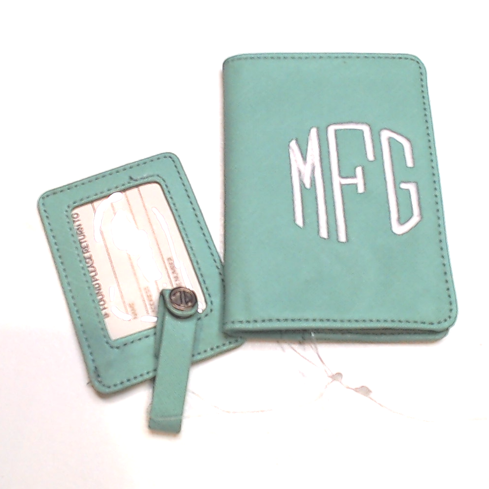 BLOOPER ACCESSORY: Monogrammed Travel Set