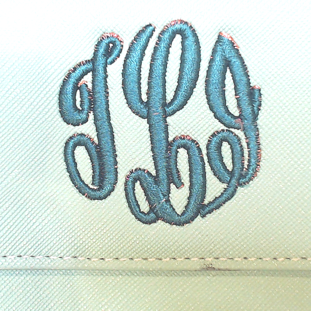 BLOOPER ACCESSORY: Monogrammed Phone Wallet Wristlet