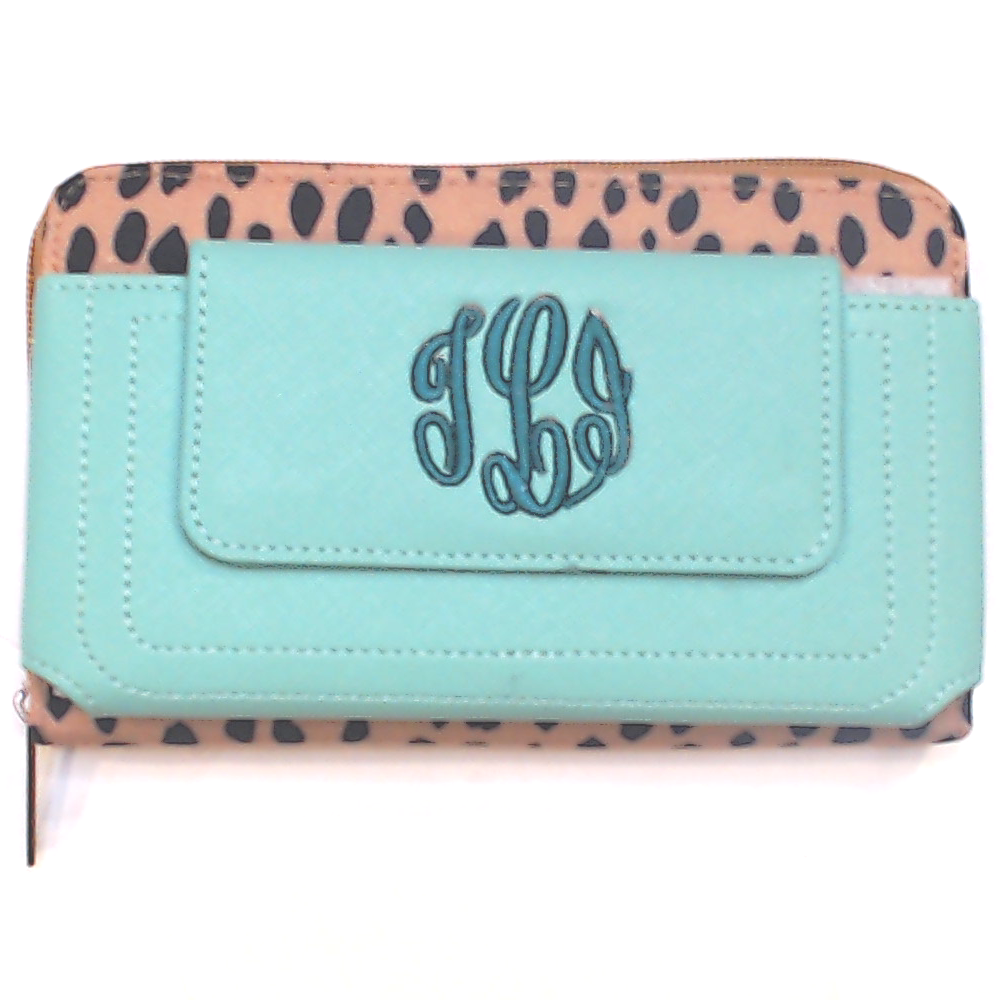 BLOOPER ACCESSORY: Monogrammed Phone Wallet Wristlet