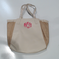 BLOOPER BAG: Monogrammed Seaside Tote