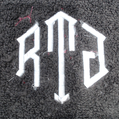 BLOOPER ACCESSORY: Monogrammed Bath Towel