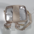 BLOOPER BAG: Monogrammed Clear Stadium Crossbody Bag