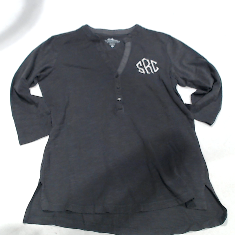 BLOOPER CLOTHING: Monogrammed Henley