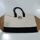BLOOPER BAG: Monogrammed Upscale Weekender