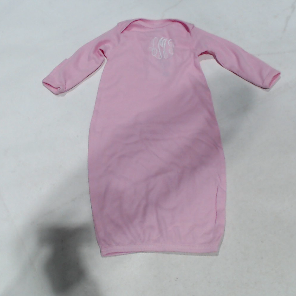 BLOOPER KIDS: Monogrammed Baby Layette Gown