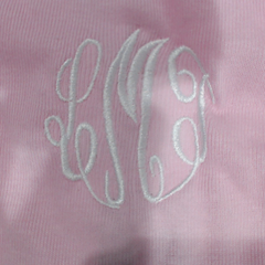 BLOOPER KIDS: Monogrammed Baby Layette Gown