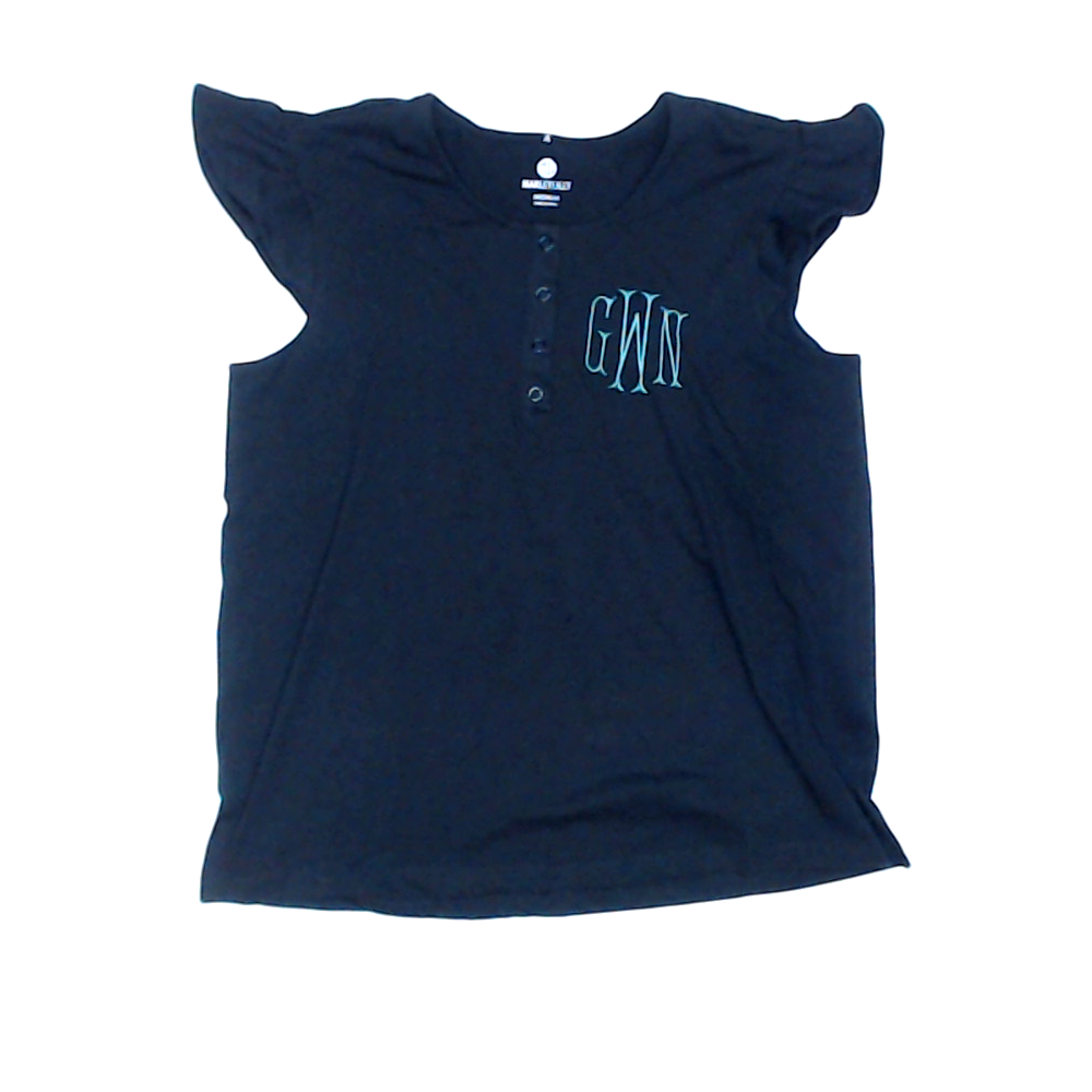 BLOOPER CLOTHING: Monogrammed Ruffle Top