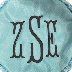 BLOOPER BAG: Monogrammed Travel Jewelry Case