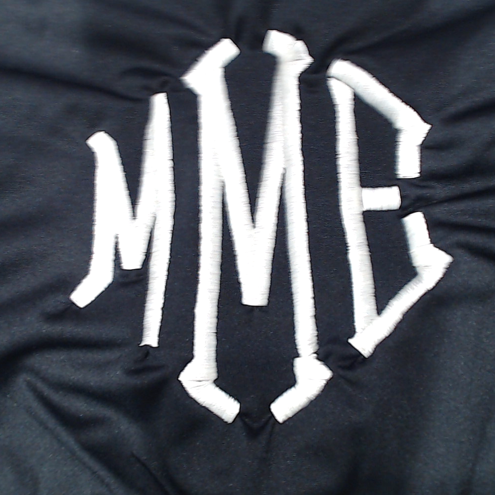 BLOOPER SWIM: Monogrammed Beach Cover Up