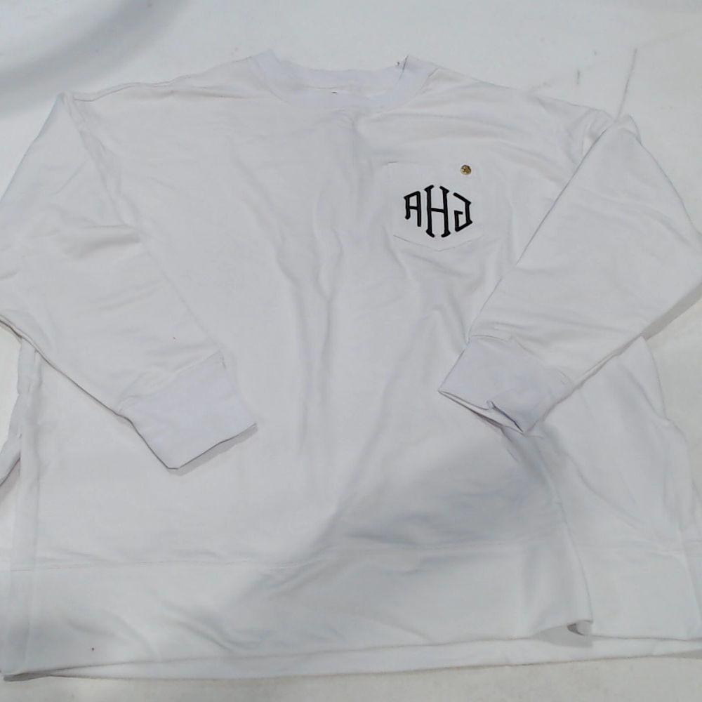 BLOOPER CLOTHING: Monogrammed Crewneck Sweatshirt