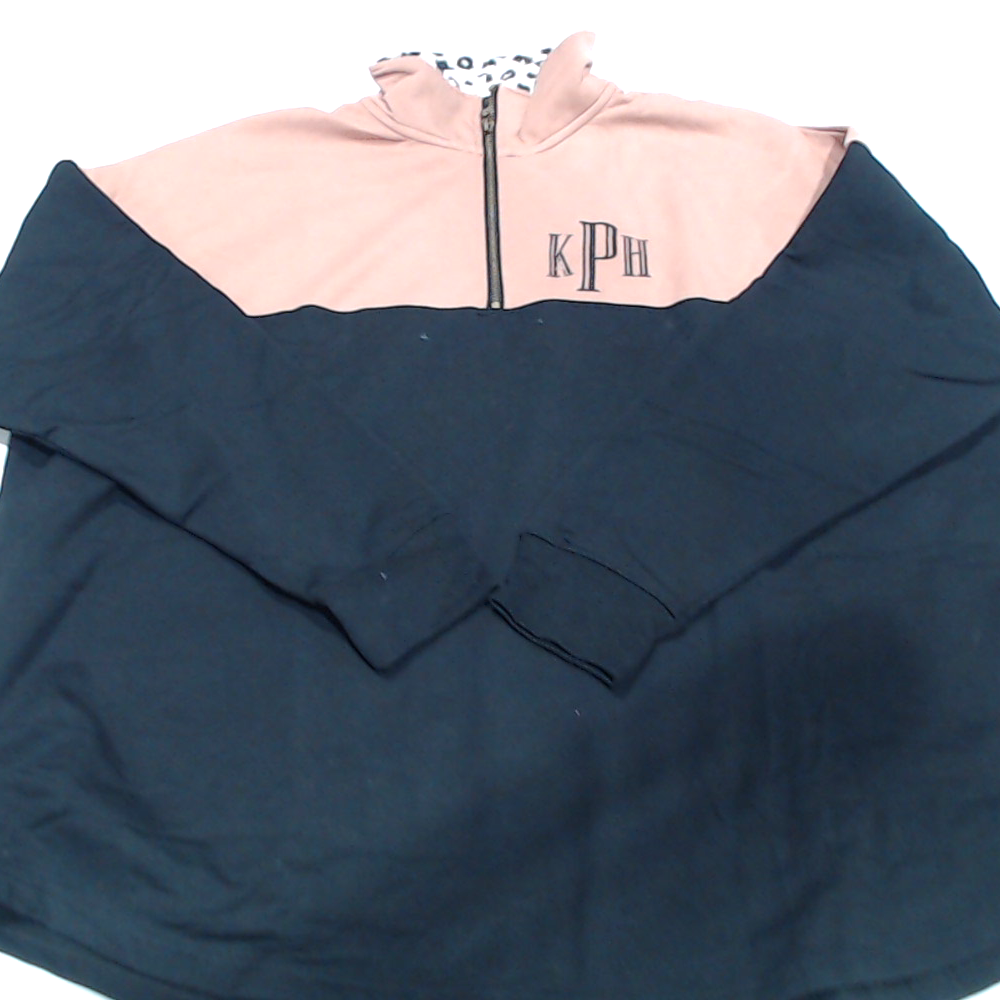 BLOOPER CLOTHING: Monogrammed Quarter Zip Sweatshirt