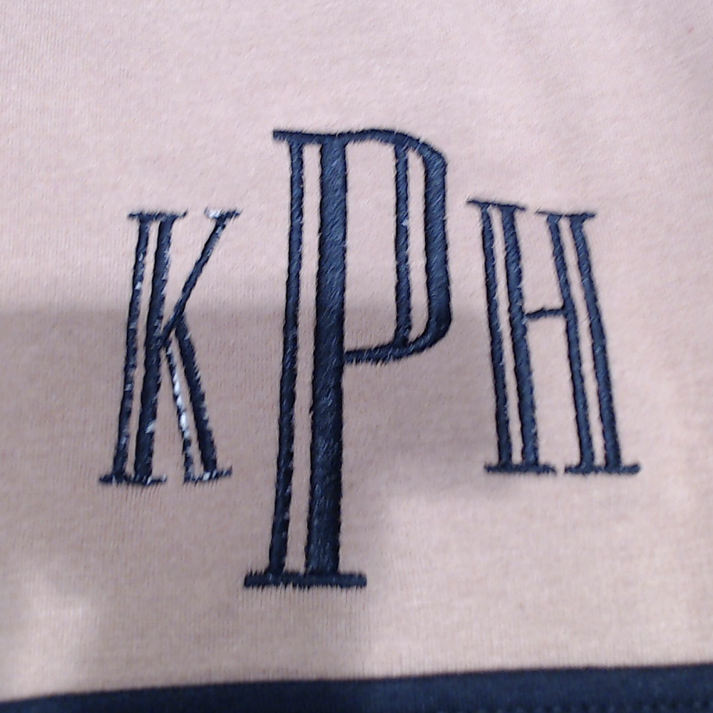 BLOOPER CLOTHING: Monogrammed Quarter Zip Sweatshirt