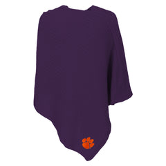 clemson poncho in purple