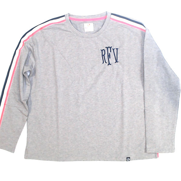 BLOOPER CLOTHING: Monogrammed Striped Sleeve Shirt