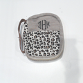 BLOOPER BAG: Monogrammed Leopard Bible Carrier