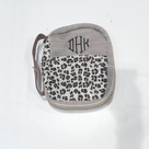 BLOOPER BAG: Monogrammed Leopard Bible Carrier